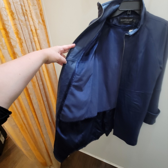 Genuine leather coat - Picture 10 of 16